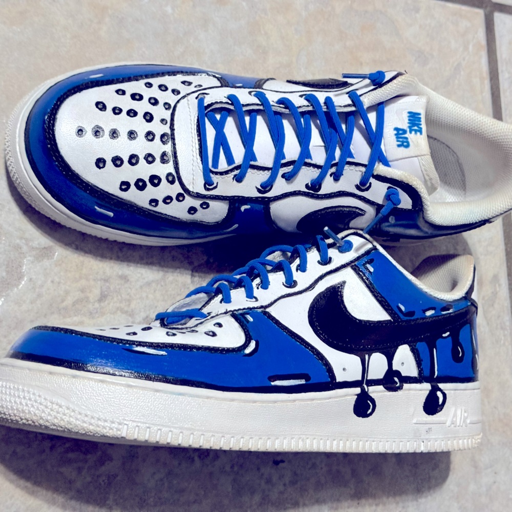 Nike  Custom Cartoon Drip Sz 11